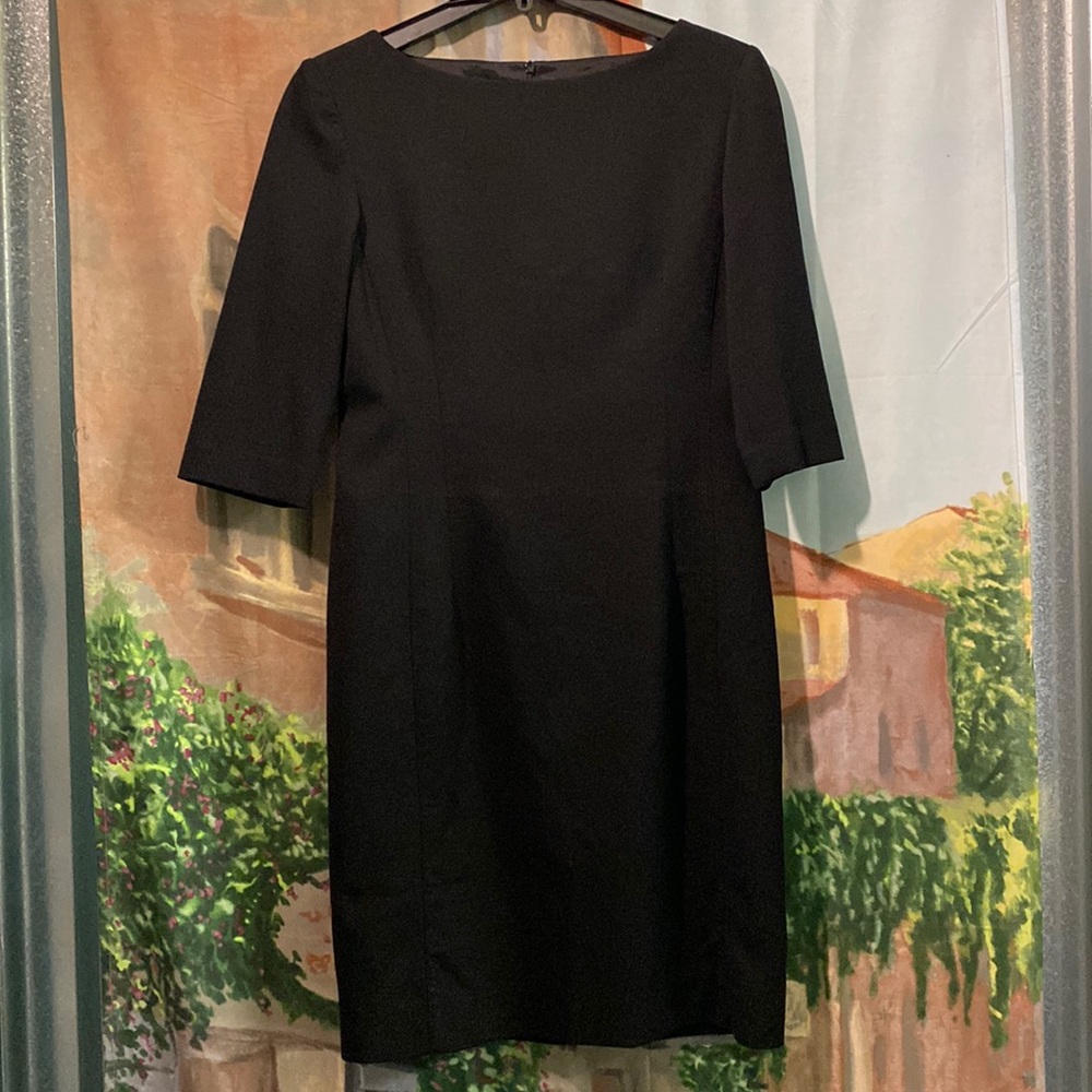 Donna Degnan black dress